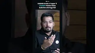 NABARD Grade A Topper Reveals ChatGPT Pointer Strategy | Build 50-60 Page Mains Notes