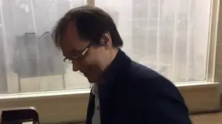 Simon Ford of Crawfish Junction fame playing the Glastonbury 432Hz Piano