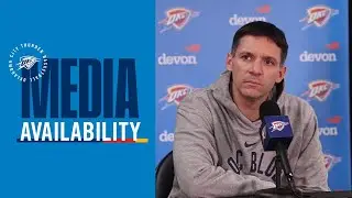 Coach Daigneault on a competitive win in clutch time | Post Game Media | November 30, 2025