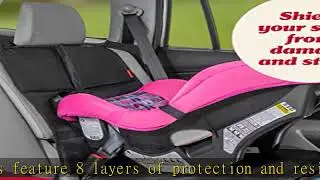 Lusso Gear Car Seat Protector for Child Car Seat, Non-Slip Waterproof Car Seat Protector for Leathe