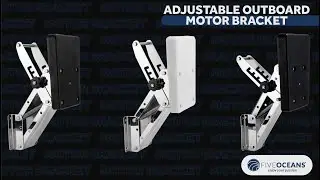 Adjustable Outboard Motor Bracket BY: FIVE OCEANS