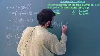Newton's Law_13 ||JEE Main PYQ || 27 July 2021/S2 ||