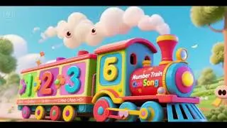 Number Train Choo Choo Song | Nursery Rhymes & Kids Songs 🚂🔢🎶