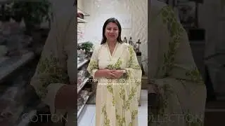 Комплект курти Breezy Mul Cotton | Выпуск с рукавами-колокольчиками