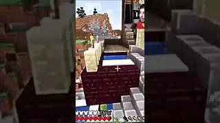 When gamers use creative mode in Minecraft#Minecraft#techno gamer#shorts#trending