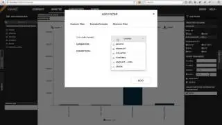 How to add and remove filters