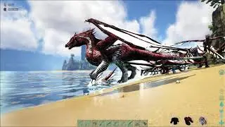 ARK - Annunaki Genesis - 30ish Dragons vs Gnashor