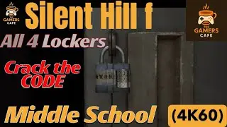 Silent Hill f -Open All 4 LOCKERS in the 