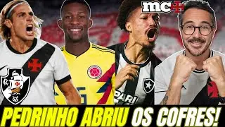 PEDRINHO ABRIU OS COFRES! MAIS 5 CONTRATAÇŌES E 2 SAÍDAS CONFIRMADAS!