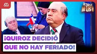 😂 BEHIND THE WALL ❤️ | He thinks he's the PRESIDENT! Quiroz shut the door on the 17th holiday