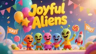 Alien&rsquo;s Friendly Dance 👽💃 | Fun Kids Song & Nursery Rhyme for Toddlers