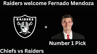 Fernando Mendoza Plays for the Raiders￼ (Chiefs vs Raiders - What If)