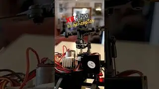 REAL FLIGHT XK FORCE K200 RC HELICOPTER REVIEW FLIGHT TEST #FLYBARLESS 6 AXIS GYRO STABILIZED