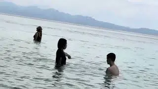  Chilling @tangkaan beach padre burgos southern Leyte #philippines #holiday #august2025 