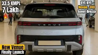 New Hyundai Venue Launch: BYE BYE Nexon, Brezza & Sonet | Price, Mileage, Features, Dimension & More