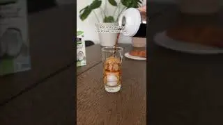 Coconut Caramel Cold Brew Latte 🥥 #shorts #short #coldbrew #coffee #homecafe #coffeerecipe