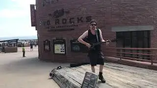 Waiting around to die at Red Rocks, Colorado. Townes Van Zant. Allen Goyne