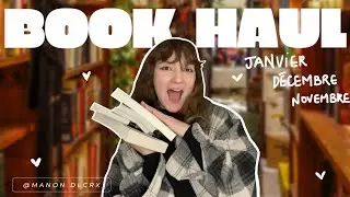 GROS BOOK HAUL DE DÉBUT D'ANNÉE 💌