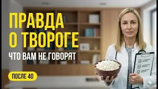 польза или большой обман? Полный разбор без мифов | Творог после 40 лет