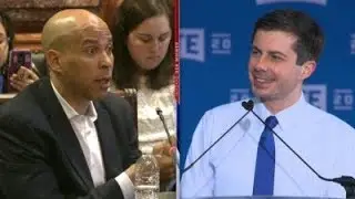 Cory Booker Ad Hits Mayor Pete! | Battle Of The D Listers