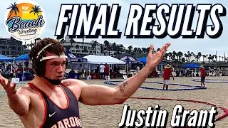 2024 USA Beach Wrestling Nationals Highlights | Justin Grant | Senior 80kg