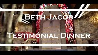 Beth Jacob Congregation Testimonial Dinner 2015