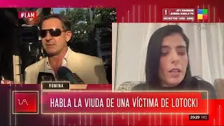 El DESGARRADOR TESTIMONIO de ROMINA, VIUDA de AN&Iacute;BAL LOTOCKI