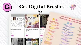 How to download brushes from Gumroad (Art Resources)