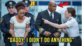 Entitled Flight Attendant Calls Cops on Black Girl in First class&mdash;Freezes When Her Dad, the Airlin..