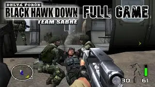 Delta Force: Black Hawk Down &ndash; Team Sabre (PS2) - Longplay (Full Game) (PlayStation 2)