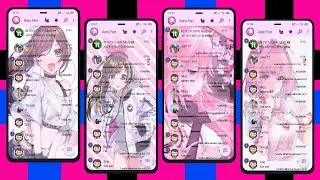 KUMPULAN TEMA WHATSAPP AERO FEM ANIME GIRL KEREN 2022