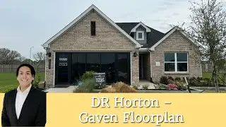 DR Horton New Build Home in Fresno, Tx | Gaven Model Home Post Oak Pointe
