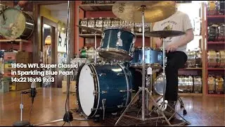 1950s WFL Super Classic in Sparkling Blue Pearl