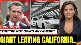 California Governor in SHOCK After Tesla Announces Massive Factory Closure