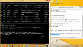 MY_SQL_Database_4 : Update  Command