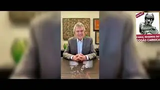 GOVERNOR OF GOIAS TALKS ABOUT MC POZE DO RODO #resenhadodogaocarioca #goias #goiasrecord #shorts