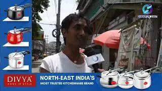 High Voltage Drama: Man Climbs Electric Pole in Dimapur, Police Save the Day.