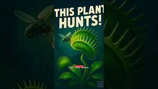 The Smartest Plant That Eats Insects! #facts #shorts #wildlife