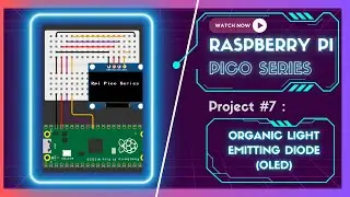 OLED Display with Raspberry Pi Pico | Interfacing SSD1306 using MicroPython (Wokwi Simulation)