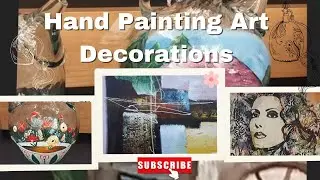Hand Painting Art Decorations 💥.          #video2026  #handpainting  #decorations 