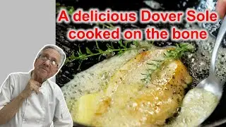 A delicious Dover Sole cooked on the bone | The Crazy Chef