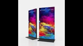 LED ПИЛОН- СВЕТОДИОДНЫЙ ЭКРАН ДЛЯ РЕКЛАМЫ.