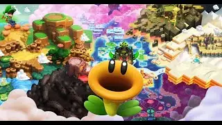 TODAS as vozes da FLOR Tagarela no Super Mario Bros WONDER. Portugu&ecirc;s
