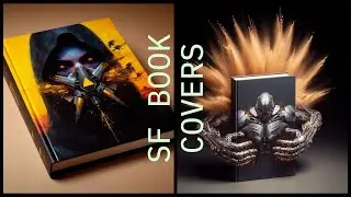 6,820 - ai SCIENCE FICTION book covers - PART 12