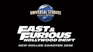 Fast & Furious: Hollywood Drift Coaster Tease