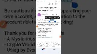 How to recover your asset password in Satoshi app