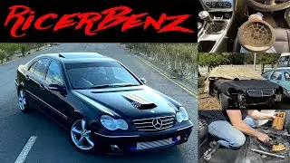 W203 Mercedes 3.2 Turbo | Adding A Second Fuel Pump & Replacing Door Speakers | Offroad W203 Project