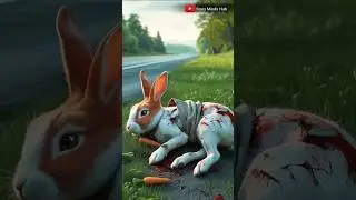 Heartbreaking 😭 Story of a Mother Rabbit | Will Make You Cry #shorts