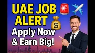 🔥 Latest UAE Job Vacancies 2025 | Dubai & Gulf Jobs | Apply Now!#Job360