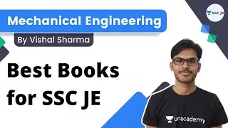 Best Books for SSC JE | Mechanical Engineering | Vishal Sharma | Unacademy SSC JE